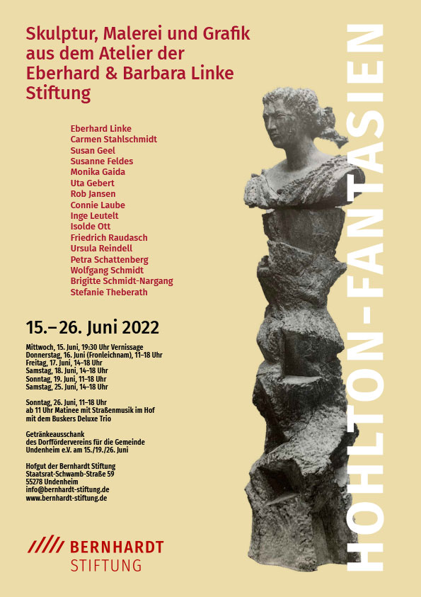 Hohlton-Fantasien Plakat Bernhardt Stiftung